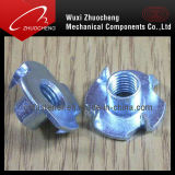 Stainless Steel Tee Nut With 4 Prongs (DIN7965)