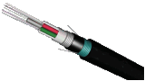 Outdoor Fiber Cable for Direct-Burial GYTA53