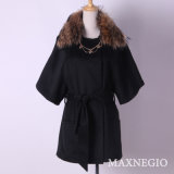 Fashion European Style Wool Overcoat for Women (1-55644)