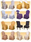 Hotel Chair Cover / Hotel Textile (DPR4001)