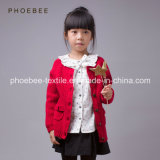 Phoebee Fashion Red Wool Baby Girls Children Clothes for Kids