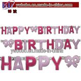 Birthday Banner Pink Glitz Birthday Party Jointed Banner Decoration (B2004)