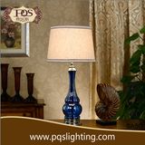 Home Decoration Lighting Modern Blue Glass Table Lamp