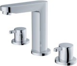 Stylish Brass Double Handle Basin Faucet
