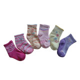 Designed Cotton Baby Socks with Anti-Slip DOT Bs-88