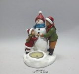Polyresin Christmas Snowman Snow Baby Gitf Home Decoration