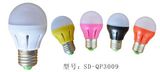 3W 120degree LED Bulb Light Serie, Bulbs