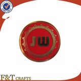 Custom Enamel Crest Fashion Fabric Meeting Pin Badge