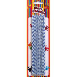 Blue Birthday Party Candles (YFC0004)