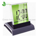7 Colors Change Mini Desktop Digital LCD Thermometer Calendar LED Alarm Clock