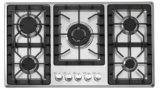 5 Burners Built-in Gas Cooker