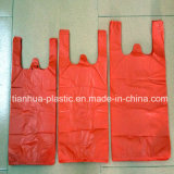 T-Shirt Plastic Bags with Block