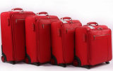 Red Luggage for Wedding