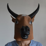 Latex Cow Oxe Mask