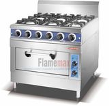 6-Burner Gas Range with Gas Oven (HGR-6G)