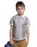 2014 Fashion Boys Short Sleeve Clothes/Wholesale Children Polo Shirt/ Children Cotton Clothing