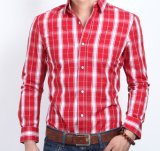 100%Cotton Long Sleeves Casual Dress Man's Shirts (WXM695)