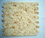 Sunny Beige Marble Mosaic Tiles for Wall Decoration