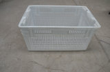 Wire Mesh Stackable and Nestable Plastic Crate