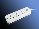 1 Gang 1 Way Switch & 3 Gang Multifuction Extension Socket