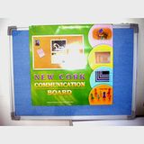 Fabric Cork Bulletin Board