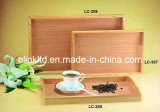 Tray for Bamboo/Food/Fruit/Daily Use/Hotel/Restaurant/Tea Sets/Tableware/Homeware/Coffee Sets (LC-387)