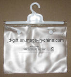PVC Garment Packing Bag with Plastic Hook & Button