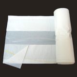 HDPE White C Fold Plastic Garbage Bag