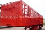 2 Axles Cargo Storage Grid Semi Trailer for Truck (STY9210CLX)