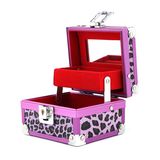 Leopard Pattern PU Cosmetic Case