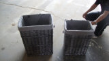 Walnut Laundry Basket