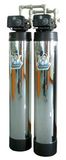 Twin Tanks Whole House Water Filter (AC/KDF-150A (T) x 2)