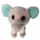 Pink 25cm Stuffed Simulation Elephant Plush Toys