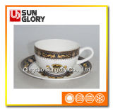 Decal Strengthen Porcelain Coffee Sets Bd048