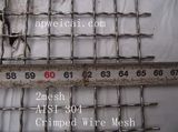 2mesh AISI 304 Crimped Wire Mesh