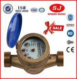 Single Jet Wet Dial Brass Body Dn20mm Class B Water Meter