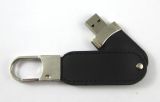 Black Leather USB Flash Memory Disk