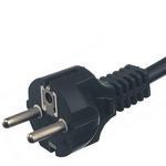 VDE Straight Power Plug (AL-154)