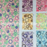 PU Glitter Leather for Upholstery (HW-865)