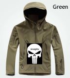Men Outdoor Hunting Camping Waterproof Coats Jacket Hoodie Green XS - XXL