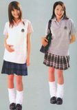 School Uniform, Skirt Uniform for Girl Student (SCHUM130091)