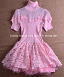 Pink Dress-Princess Dress-Flower Girl Dress-Wedding Dress (D-032)
