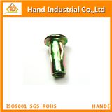 Flat Head Slot Body Rivet Nut Fastener