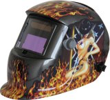 Hot Girl Picture Power Auto Darken Welding Helmet