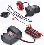 Waterproof Motorcycle Scooter USB Charger/Cigarette Lighter Outlet/Socket