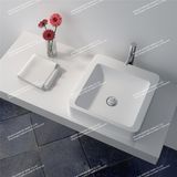 Modern Design Solid Surface Bathroom Mineral Casting Wash Basin/Sink (JZ9011)