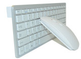 High Quality Slim 2.4G Wireless Keyboard Mouse From China Supplier Km801 White