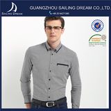 Casual 100% Cotton High Quality Long Sleeves Dress Shirts