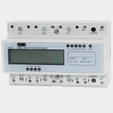 Three Phase Multi-Rate DIN Rail Mounted Energy Kwh Meter