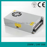 Waterproof 250W 24V 10A LED Switching Power Supply